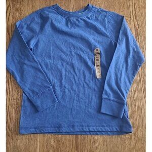 NEW NWT Boys RuffHewn long sleeved Blue shirt Medium 6